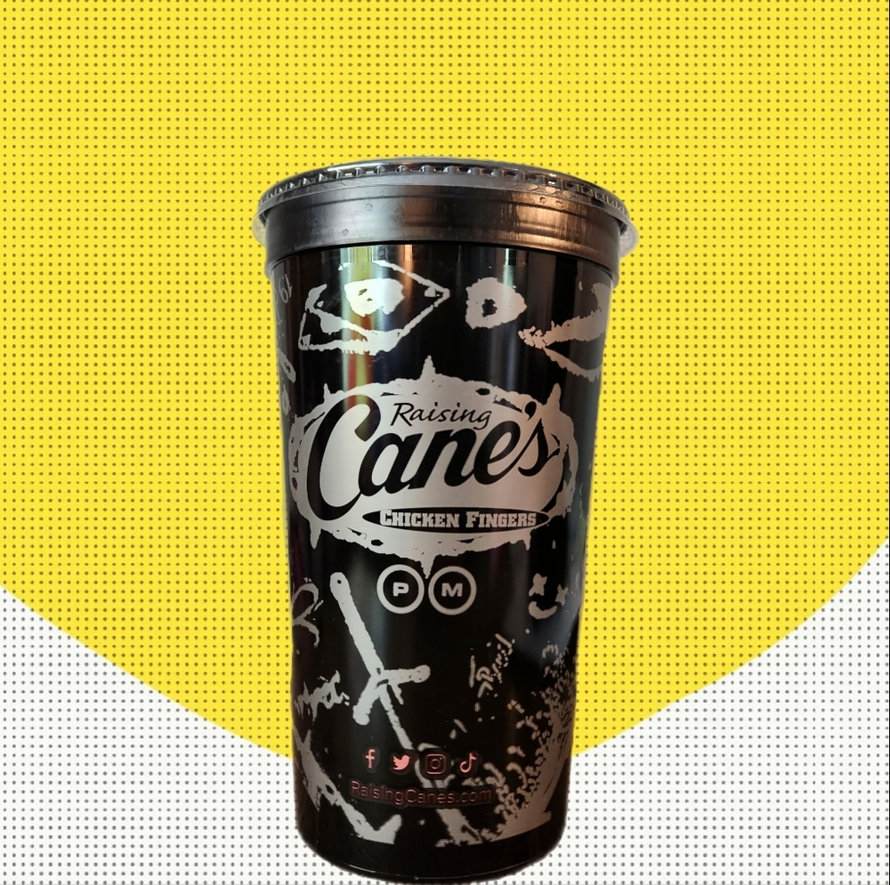 Post Malone Raising Canes Reusable Collector Black Cup Week 1 First Cup